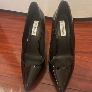 Steve Madden Black Patent High Heel Shoes